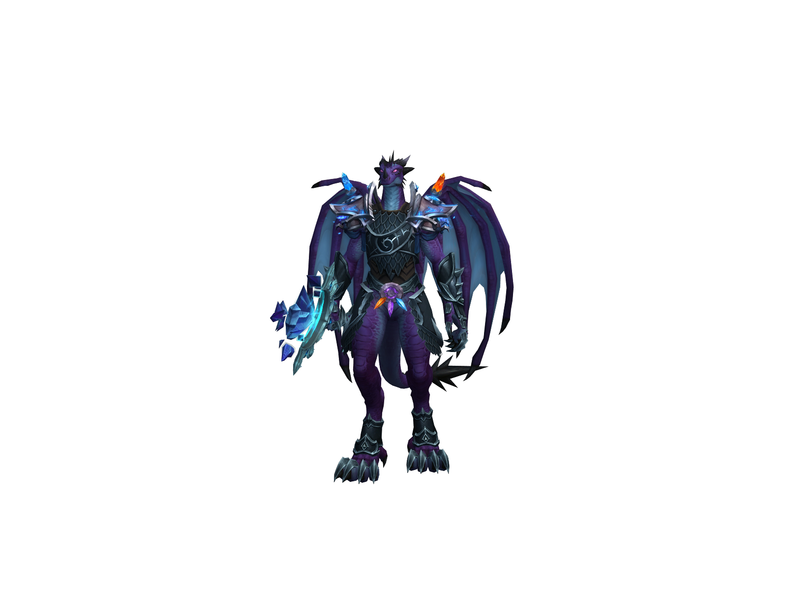 Sele 3D character render