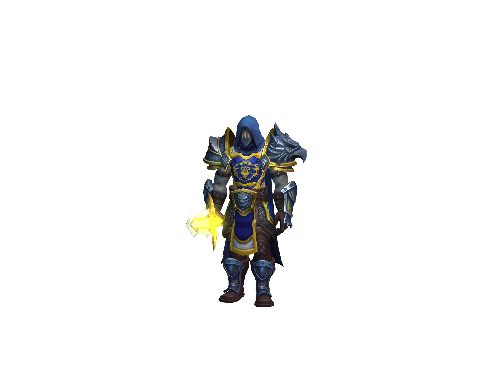 Slamguinius 3D character render