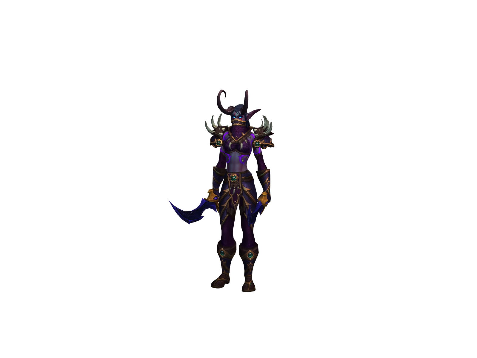 Devourer 3D character render