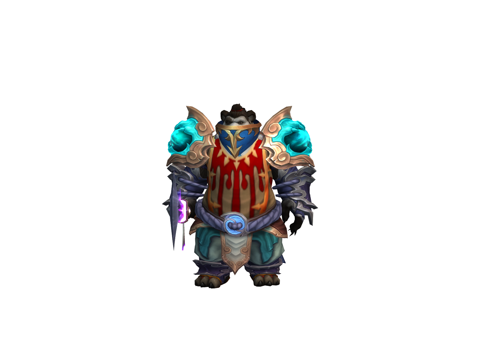 Chøji 3D character render