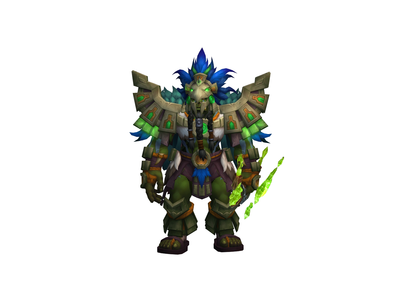 Hlam 3D character render