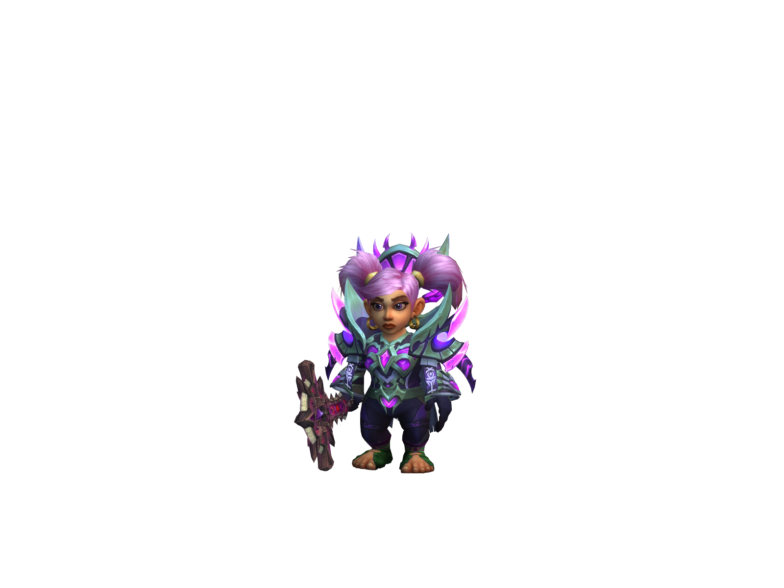 Dulcenaya 3D character render