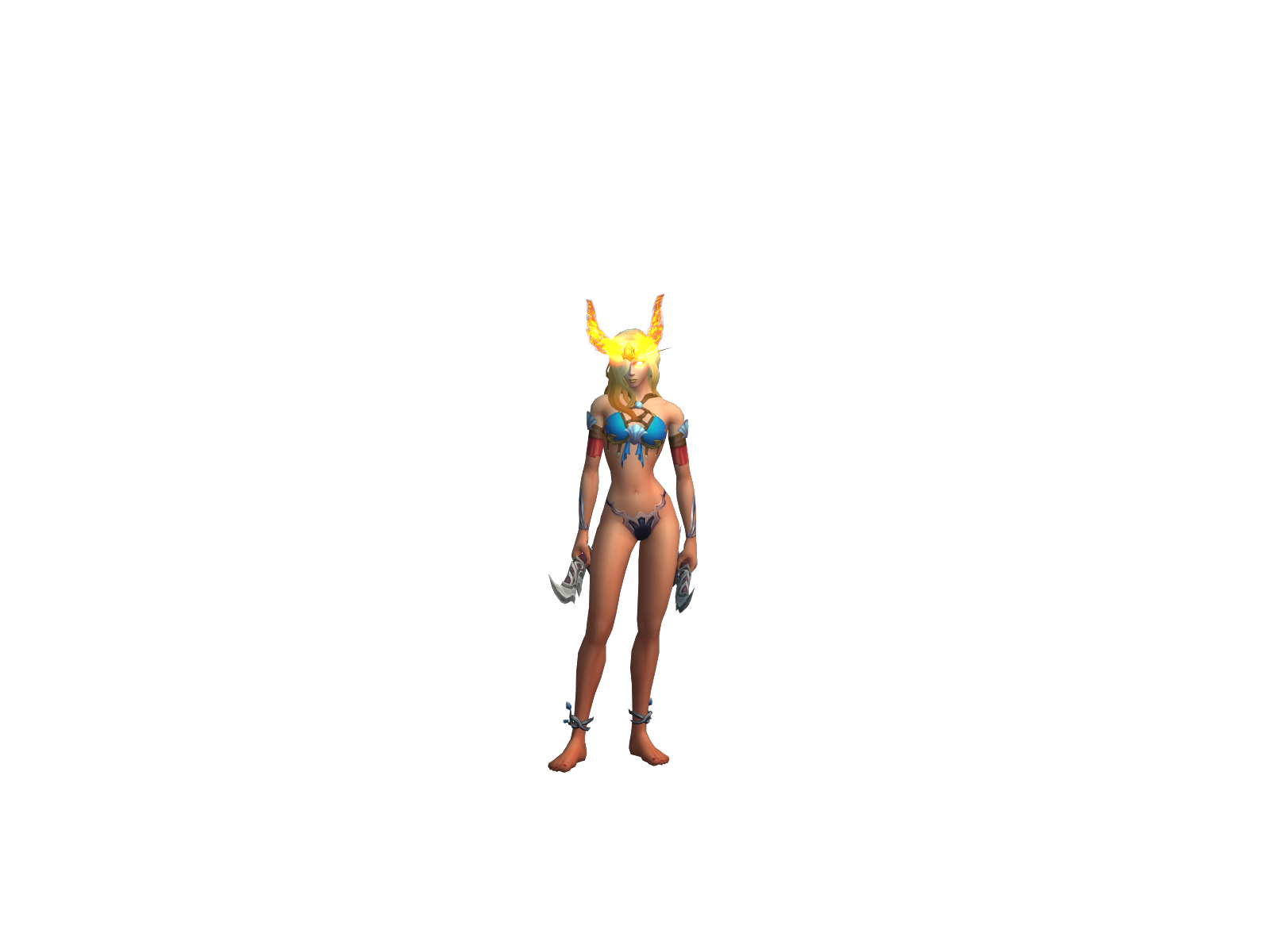 Fakechow 3D character render