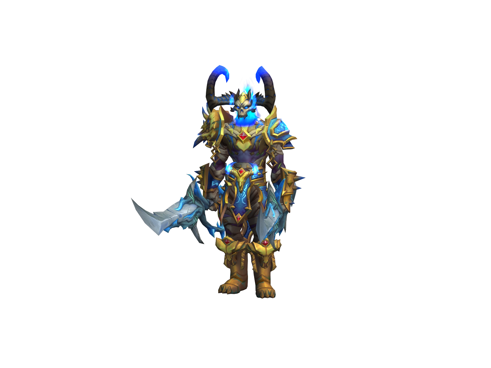 Scars 3D character render