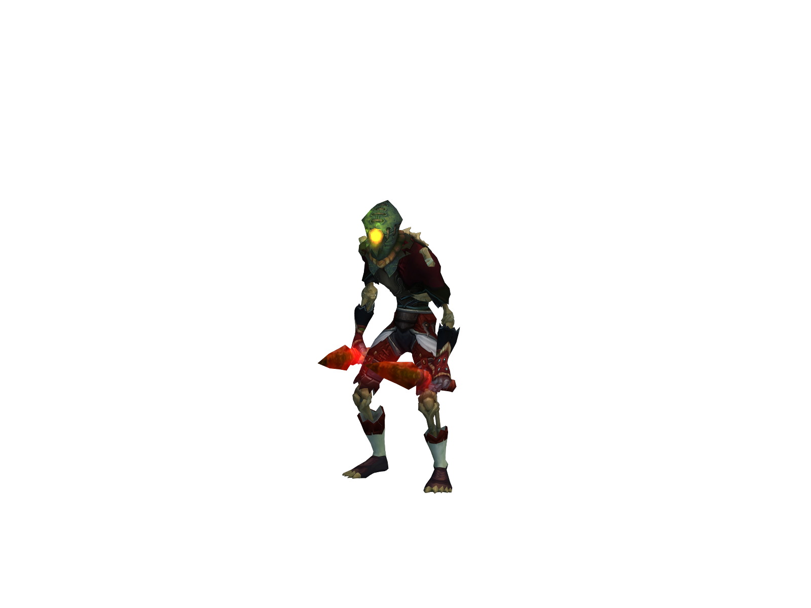 Motgustus 3D character render