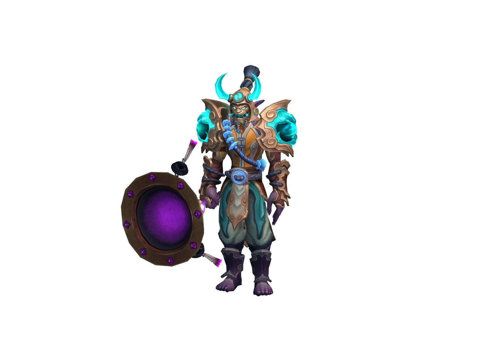 Voidkin 3D character render