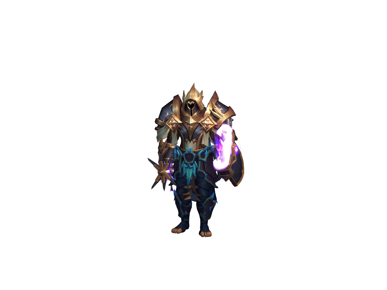 Malakiah 3D character render