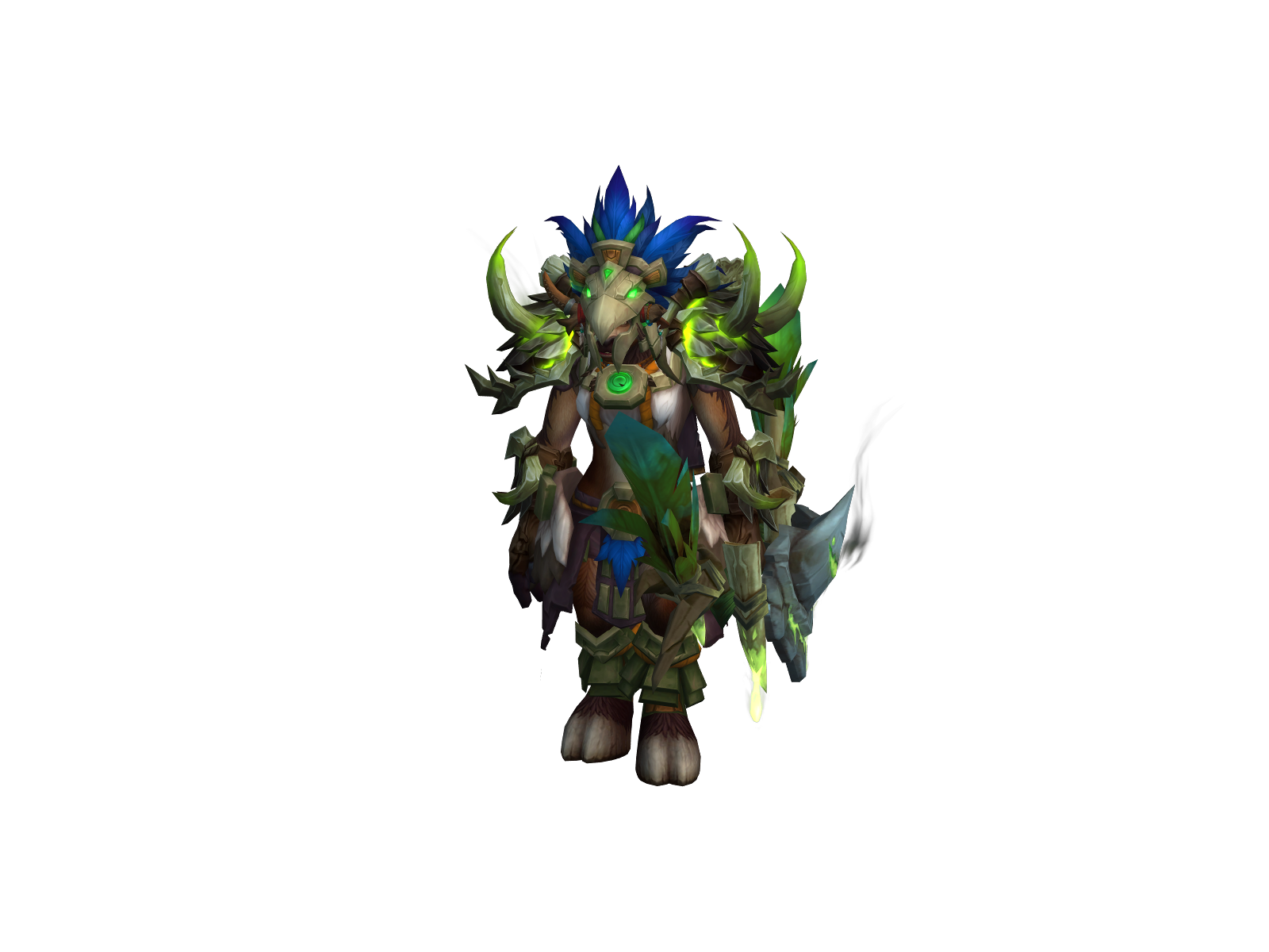 Wafflelord 3D character render