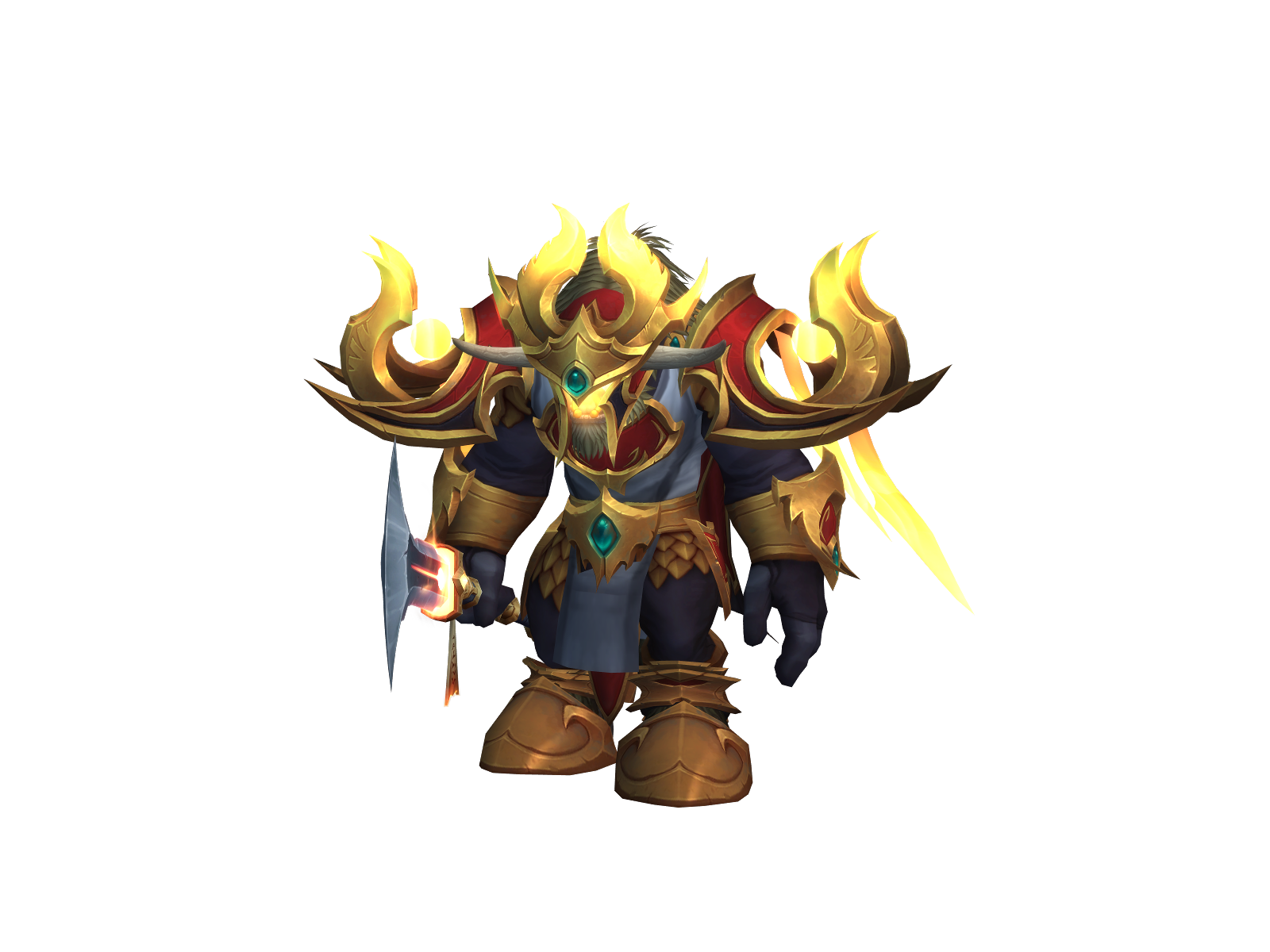 Kamaldren 3D character render