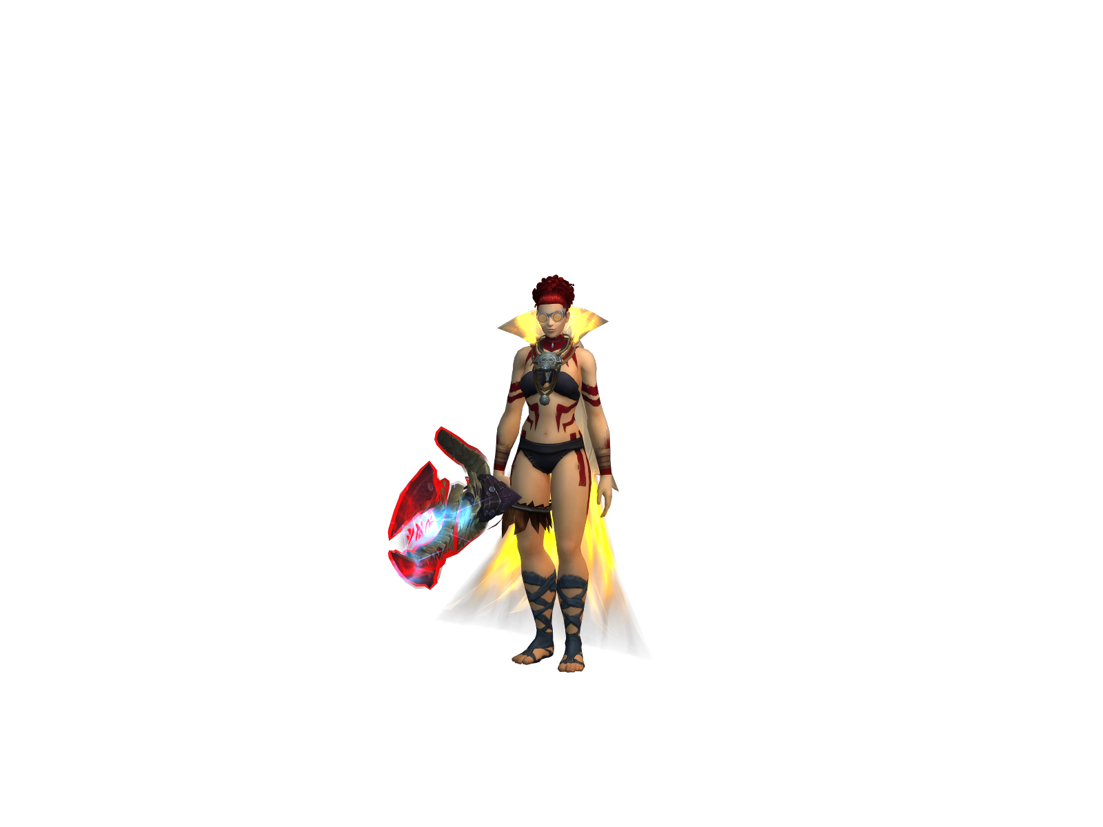 Oroshimaru 3D character render
