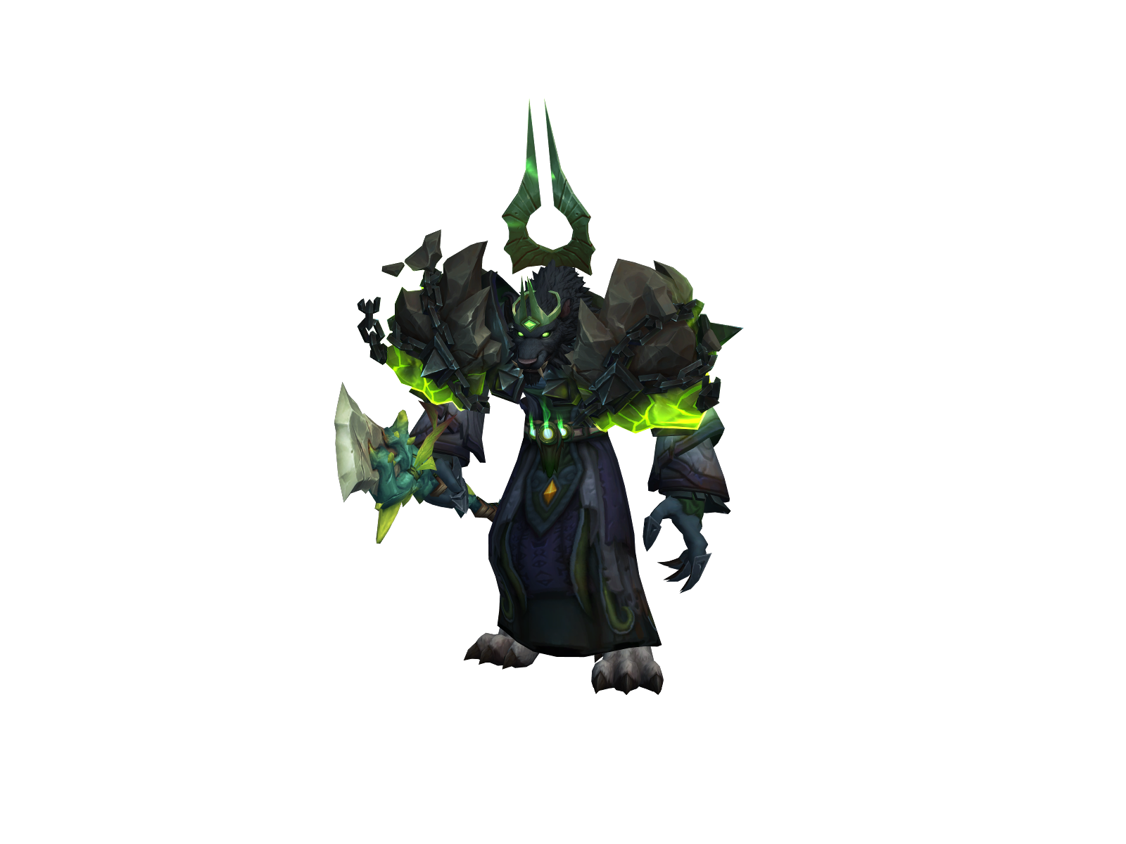 Guwugga 3D character render