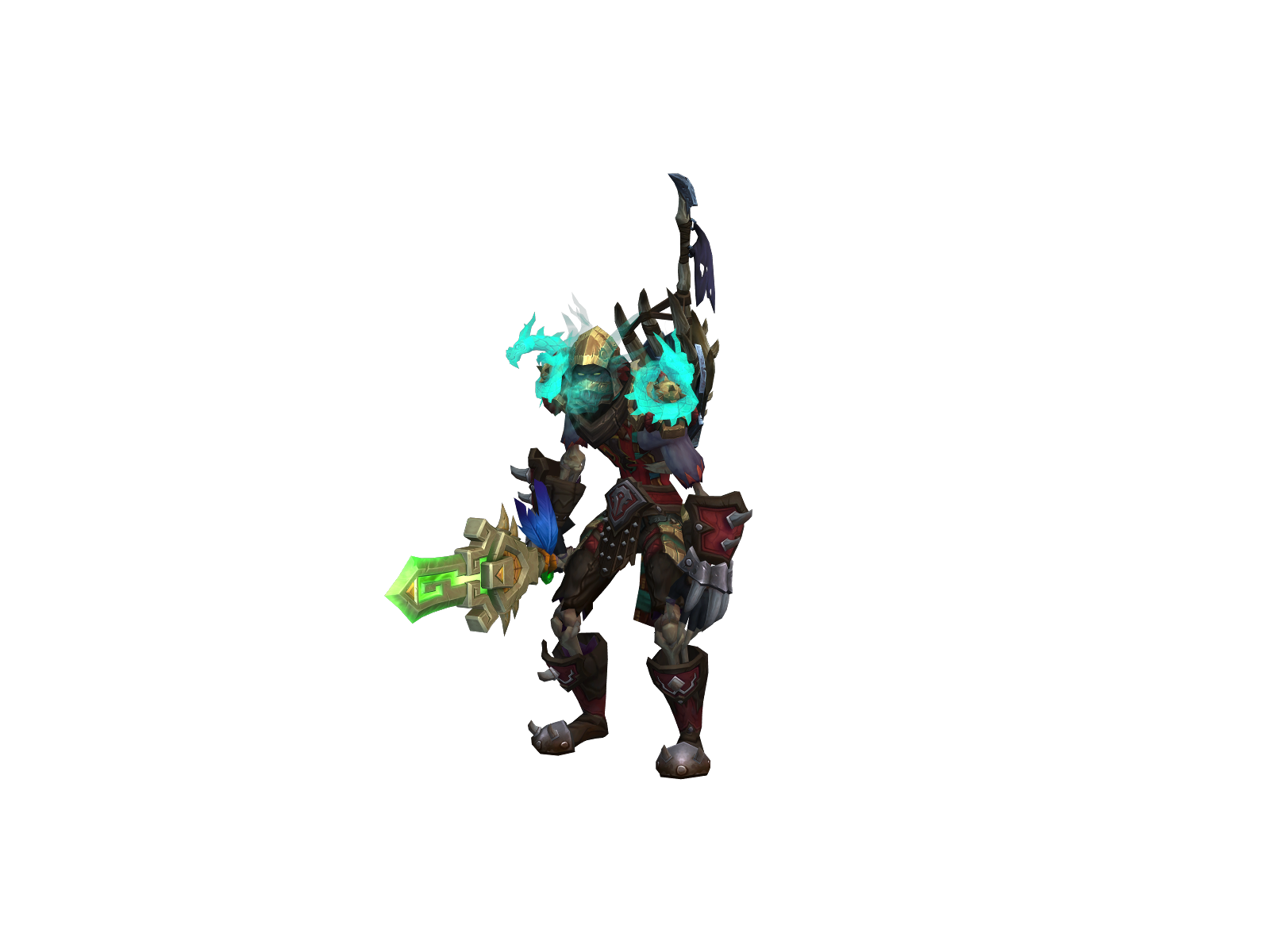 Monktruck 3D character render