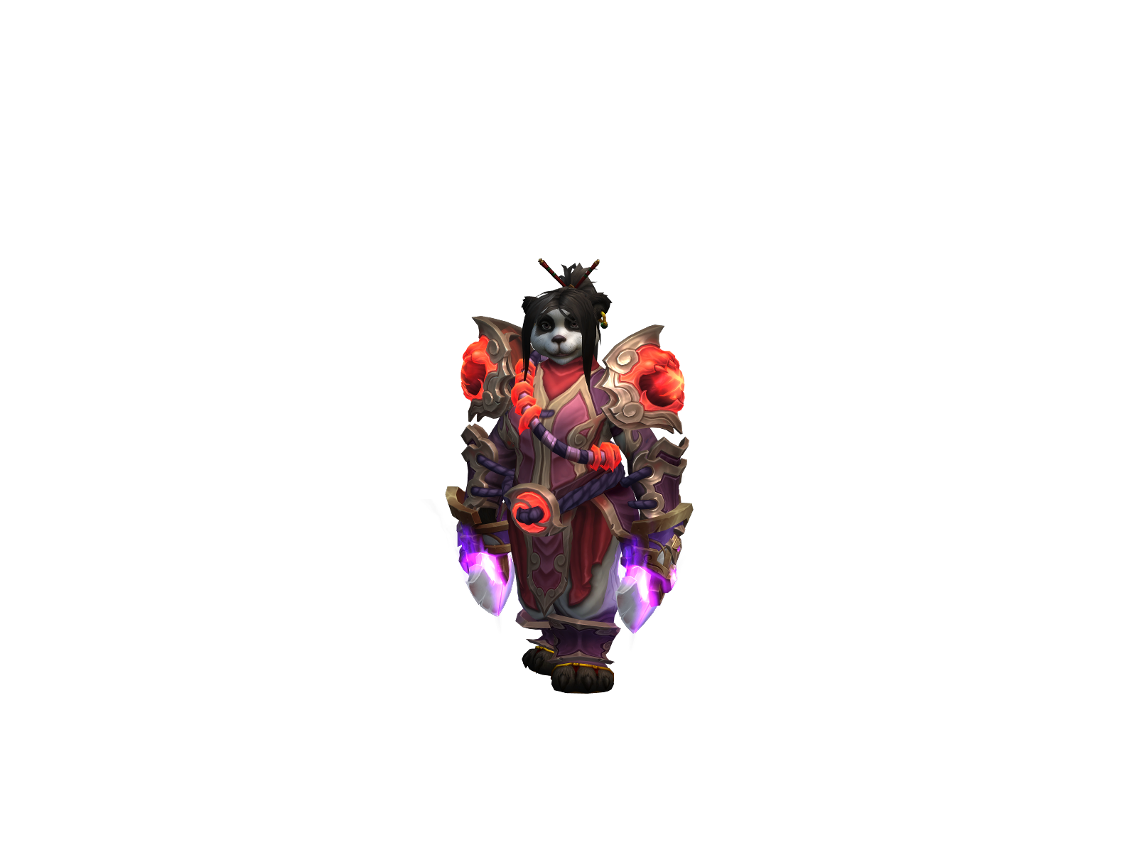 Chuiyi 3D character render