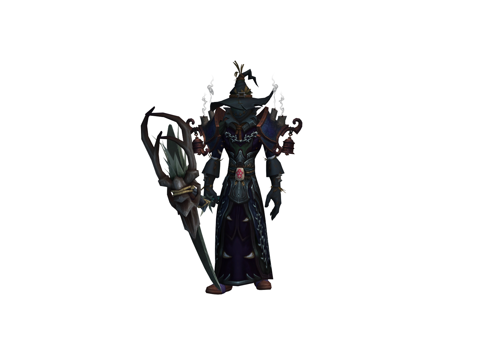 Darazente 3D character render