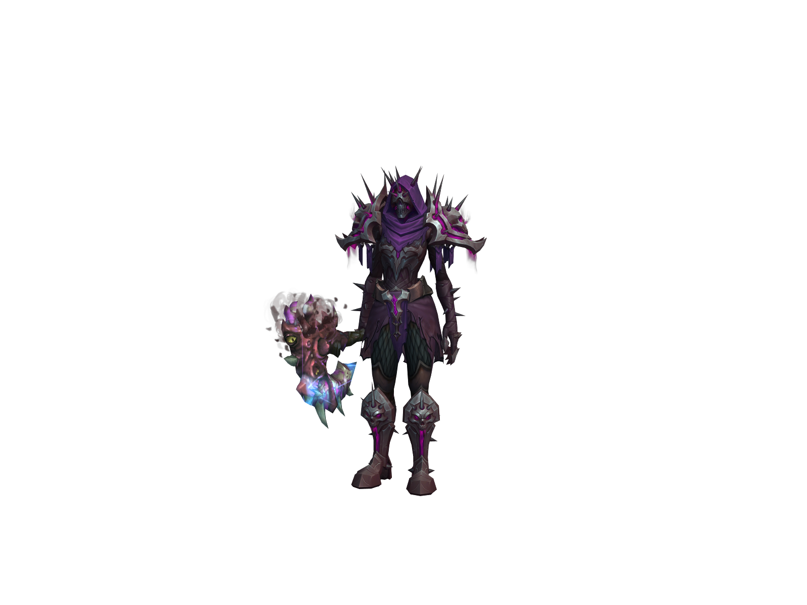 Porkless 3D character render