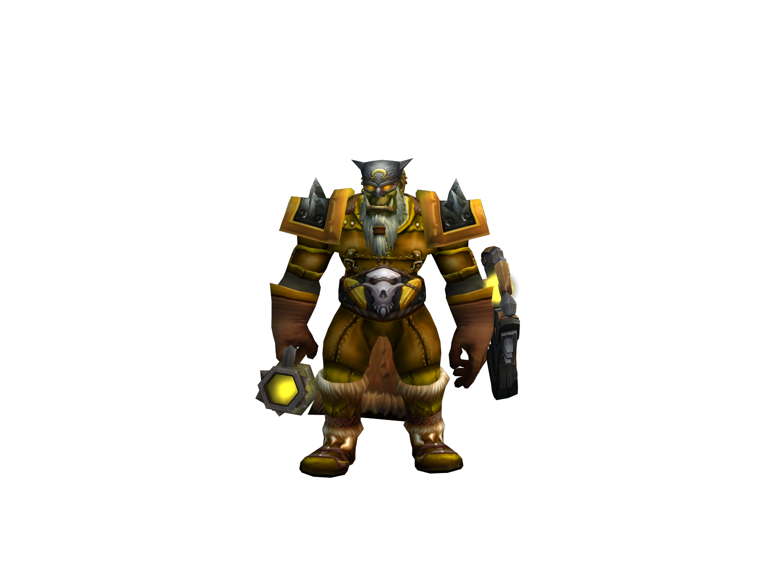 Papamidnight 3D character render
