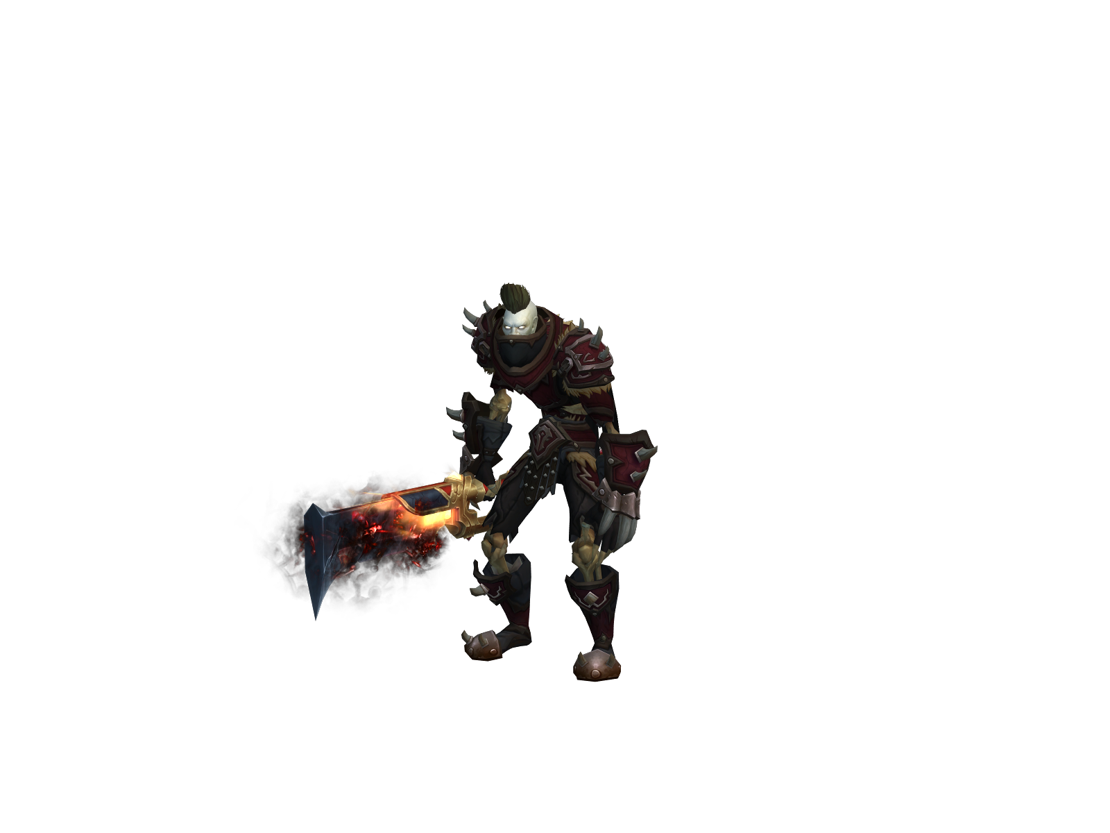 Mongrol 3D character render