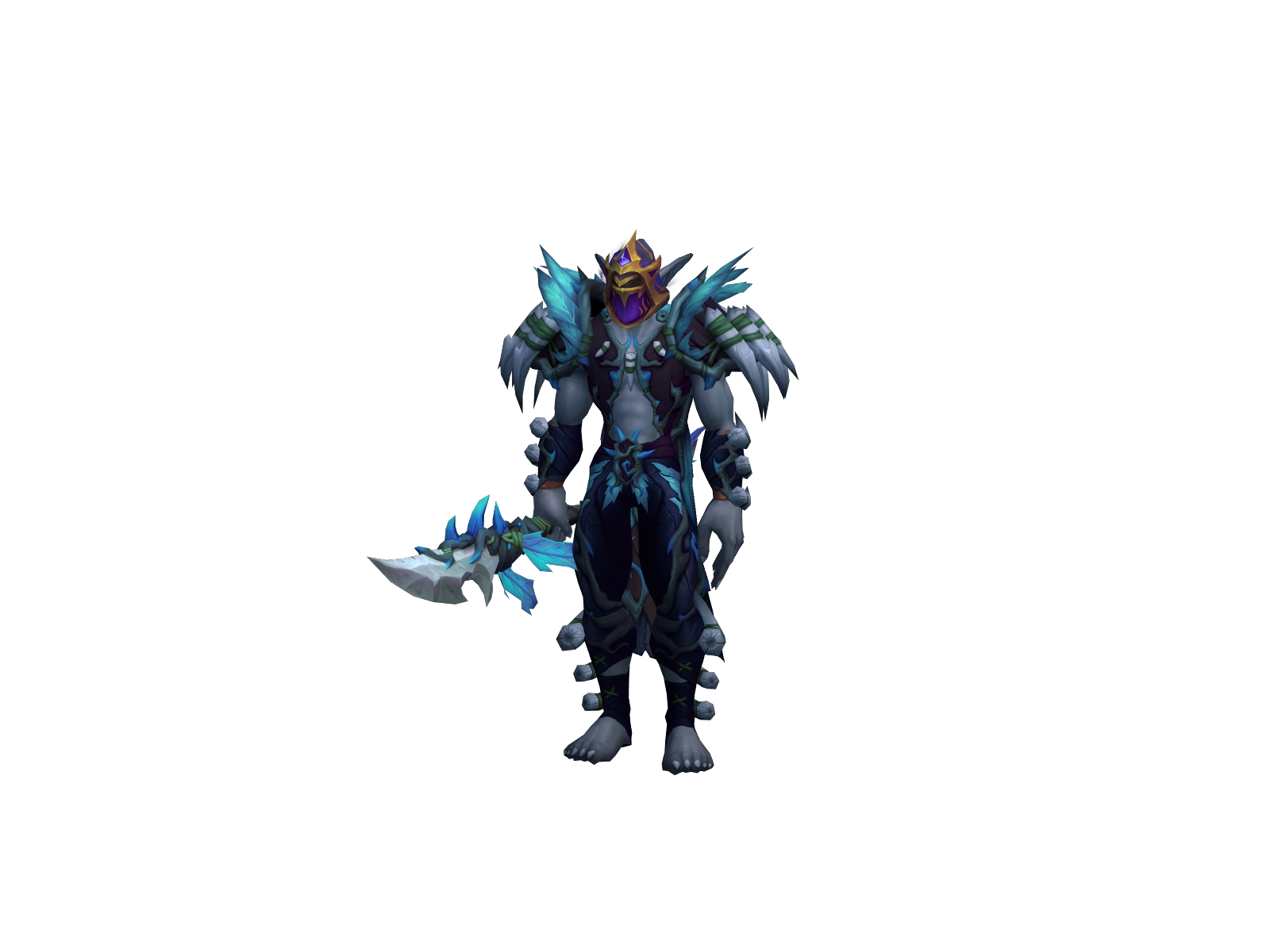 Quicd 3D character render