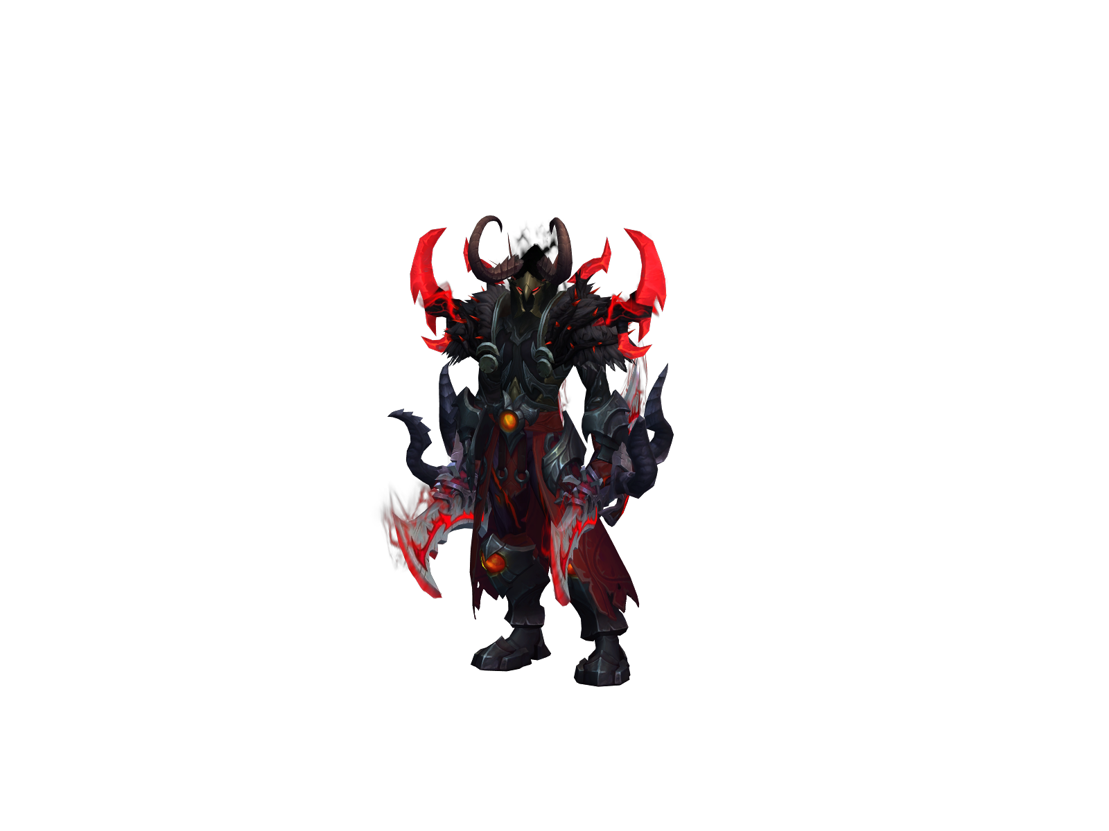 Wrathsin 3D character render