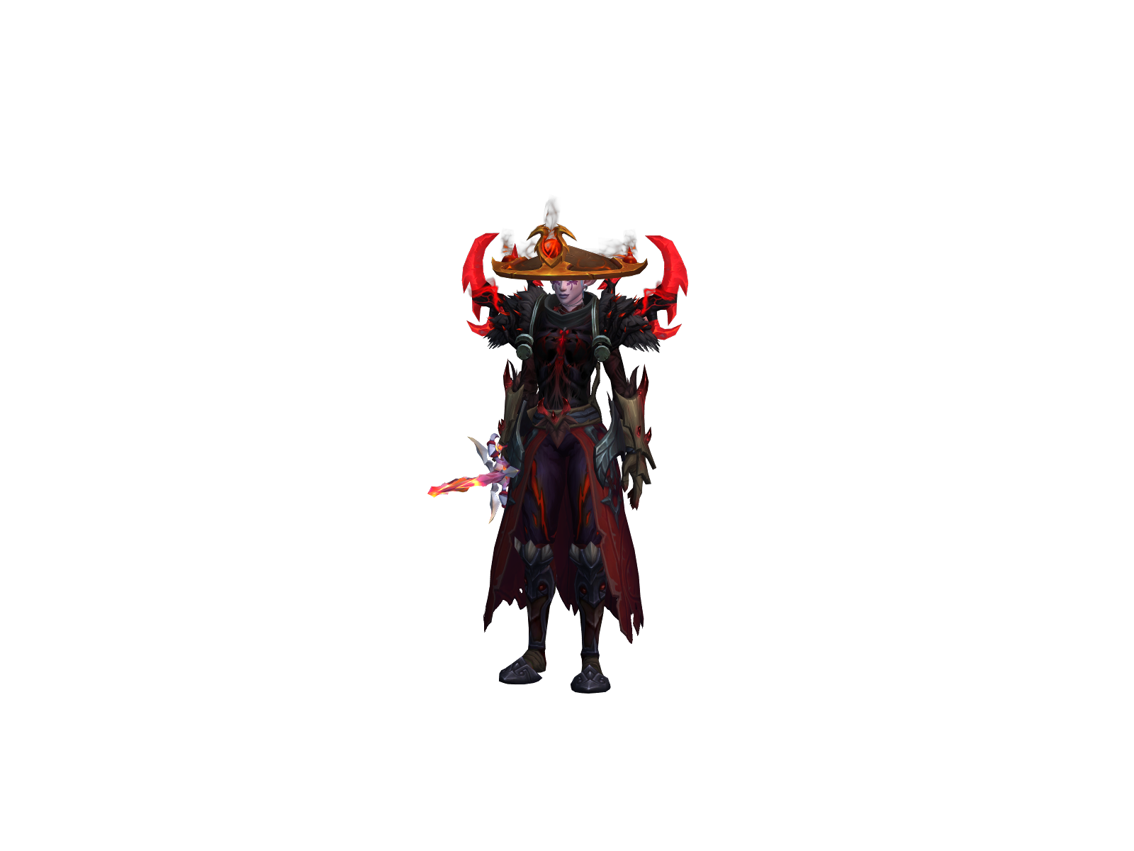 Fandris 3D character render