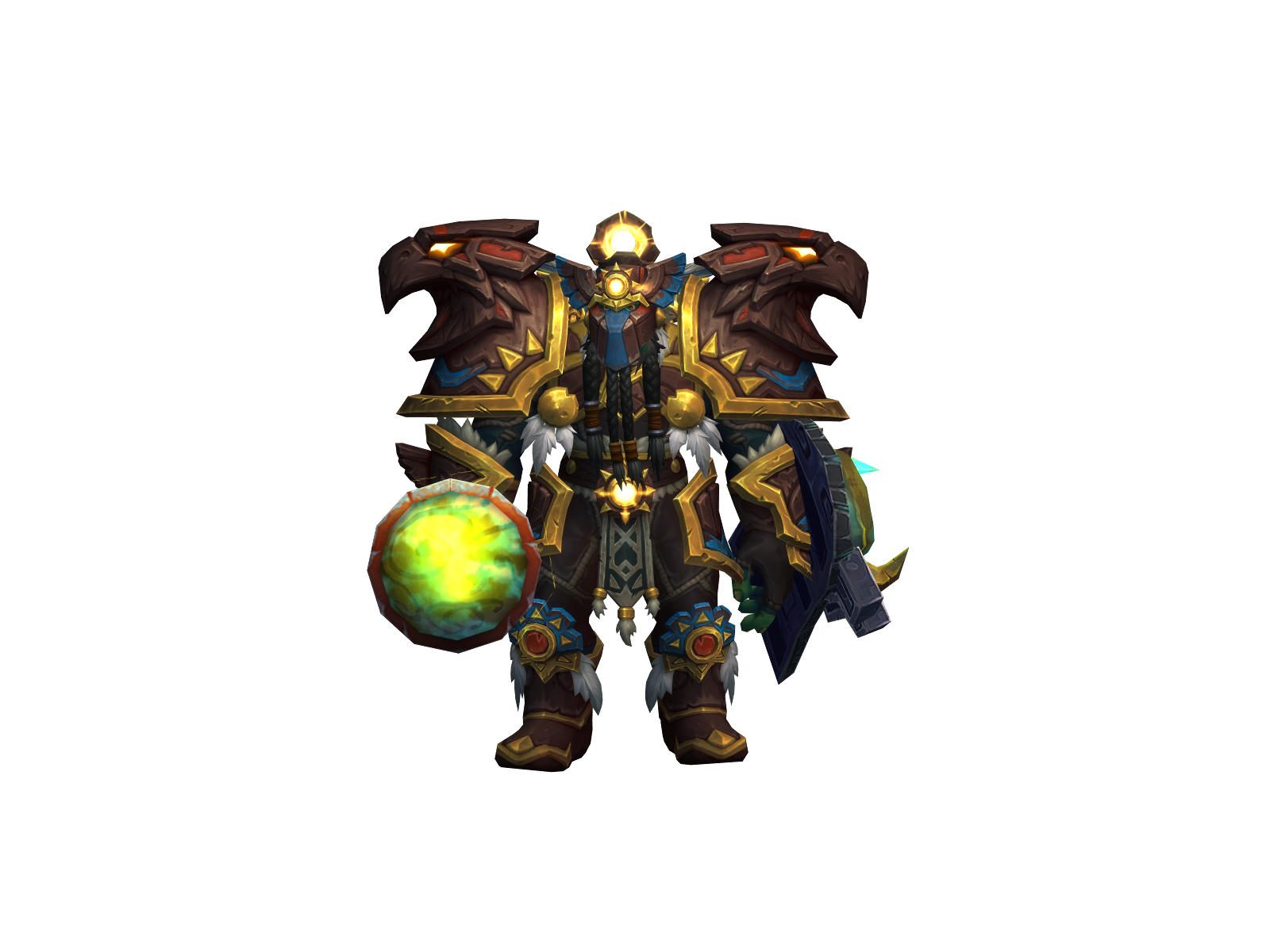 Staticling 3D character render