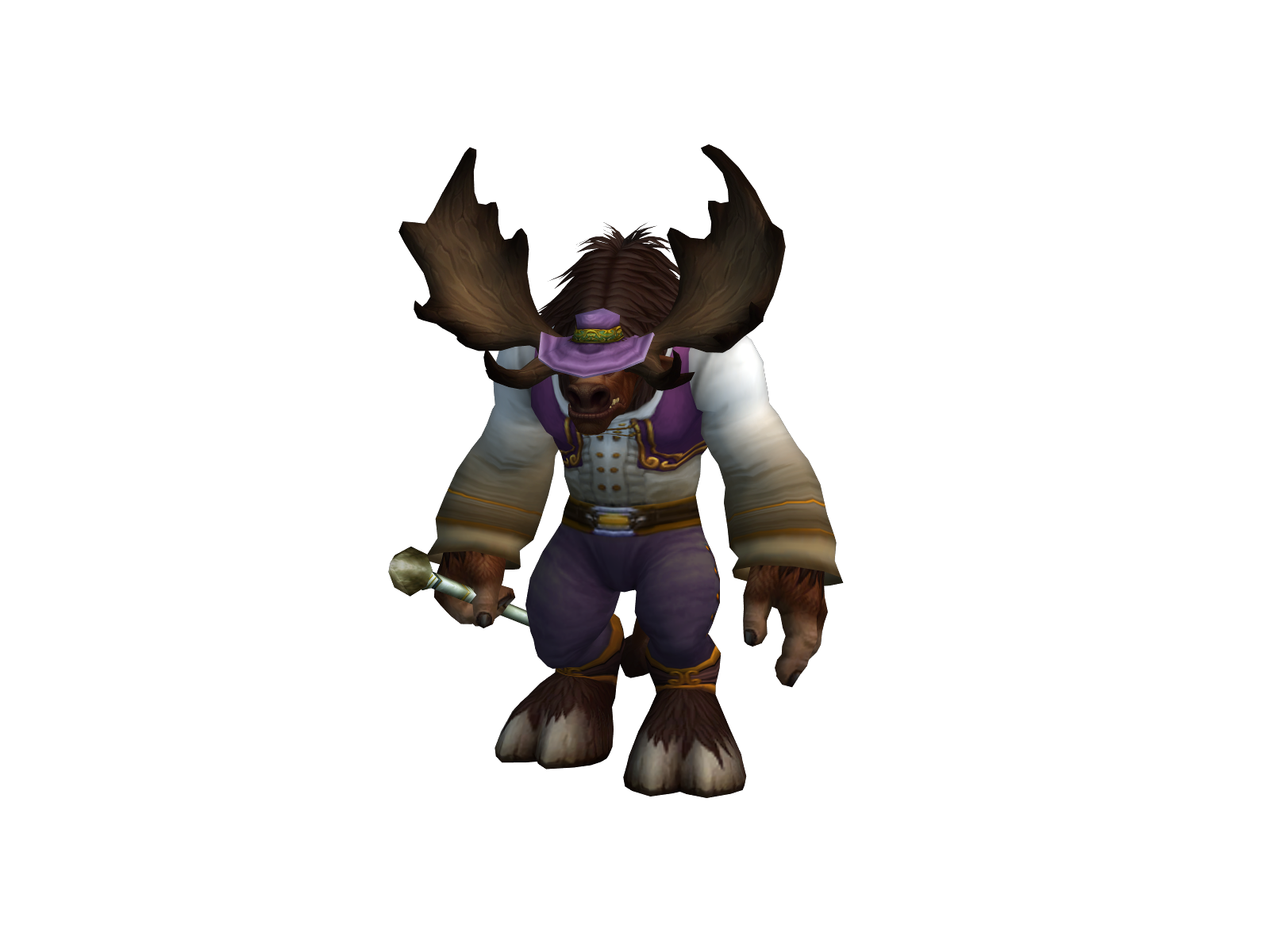 Bullcrud 3D character render