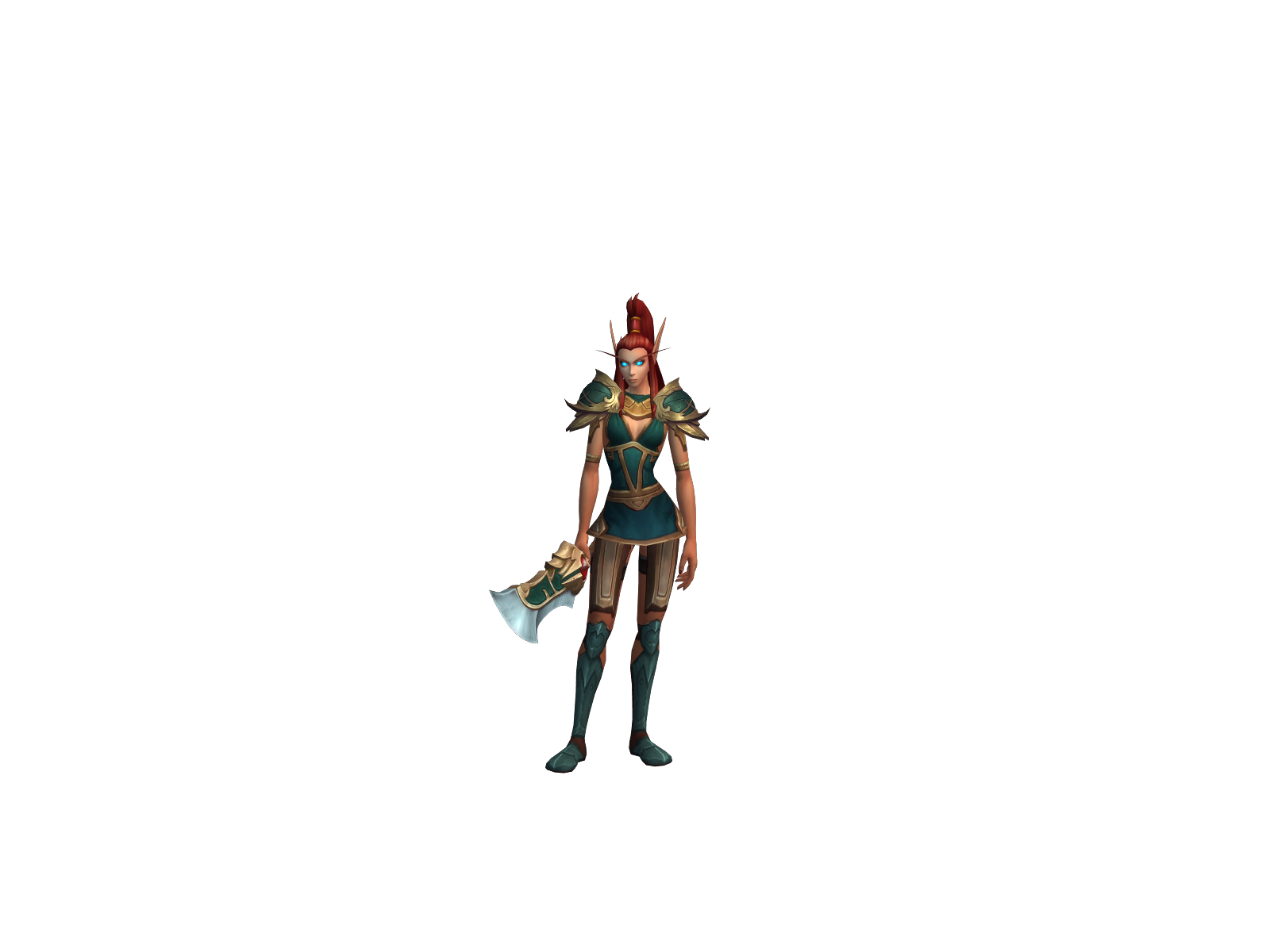 Ilathara 3D character render