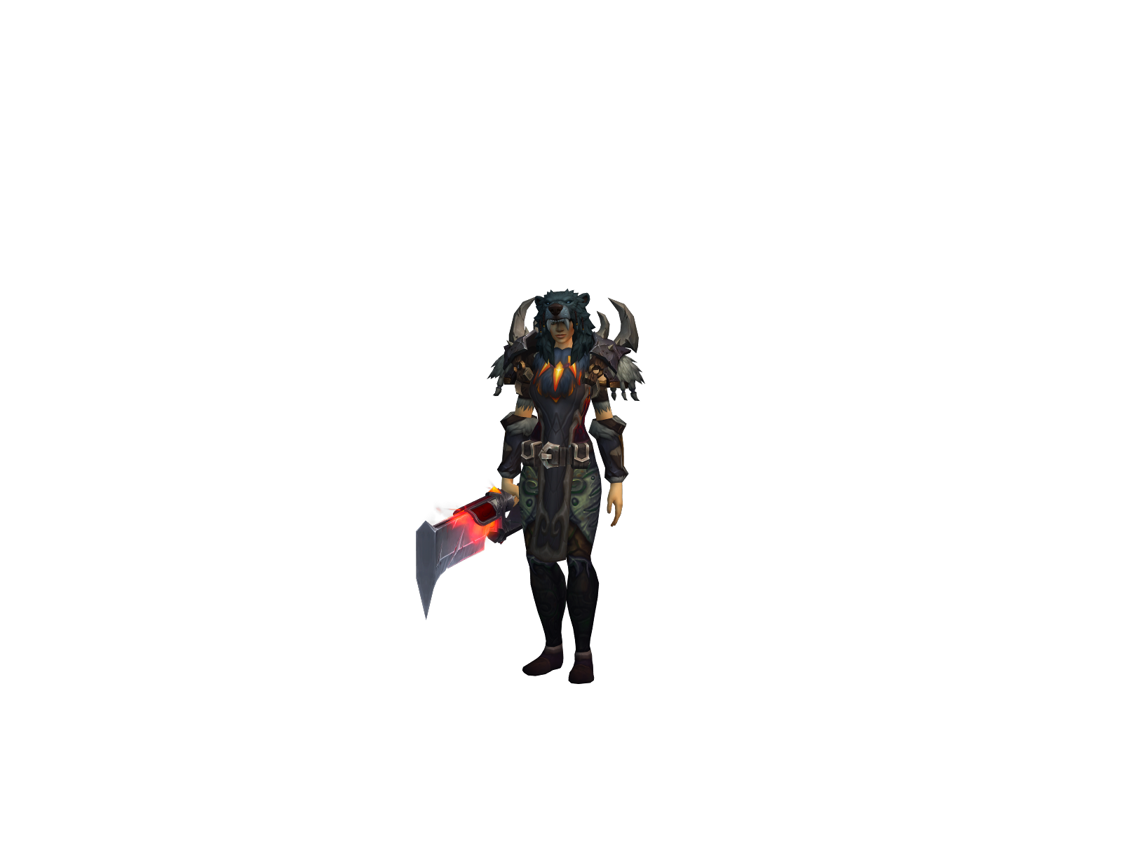 Portholio 3D character render