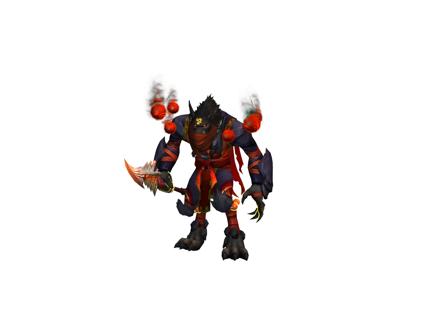 Chukk 3D character render