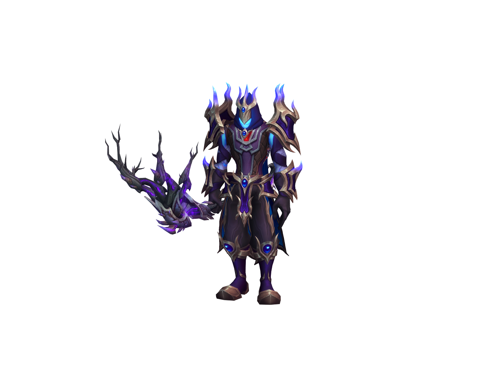 Wastedsage 3D character render