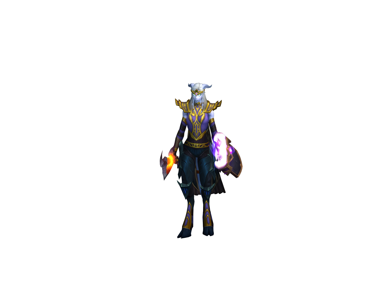 Thedilf 3D character render