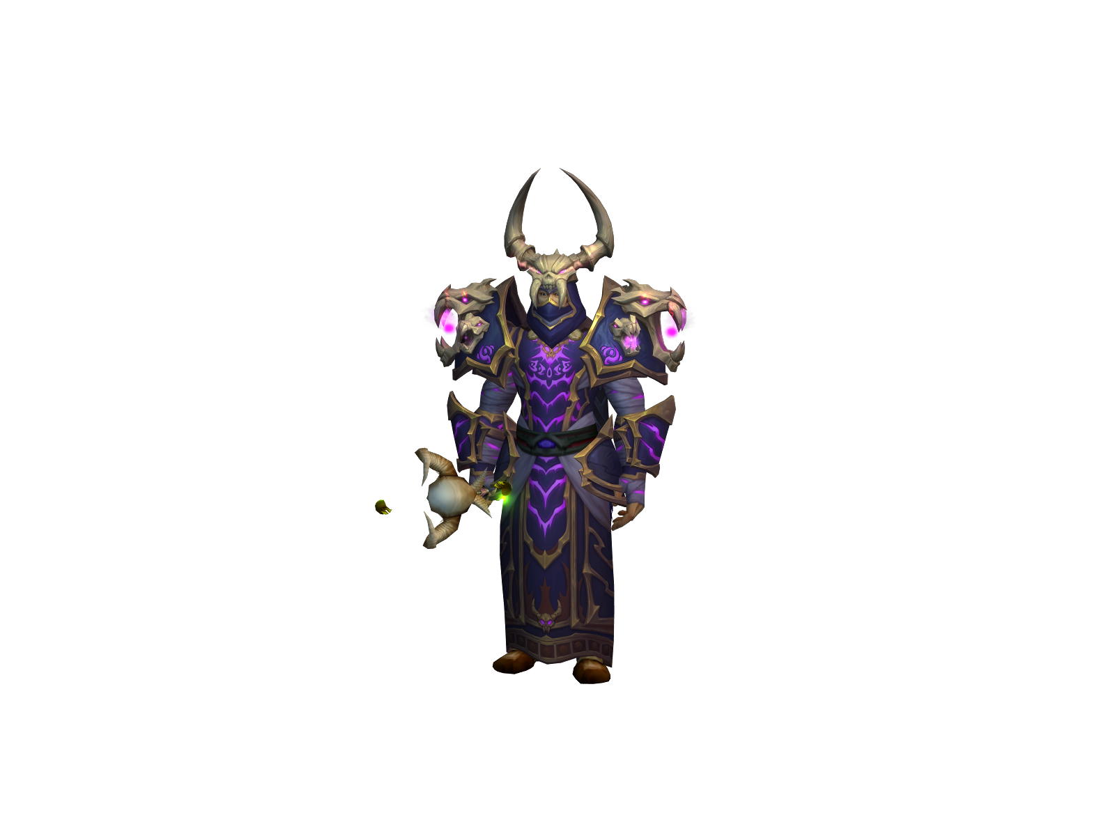 Inflames 3D character render