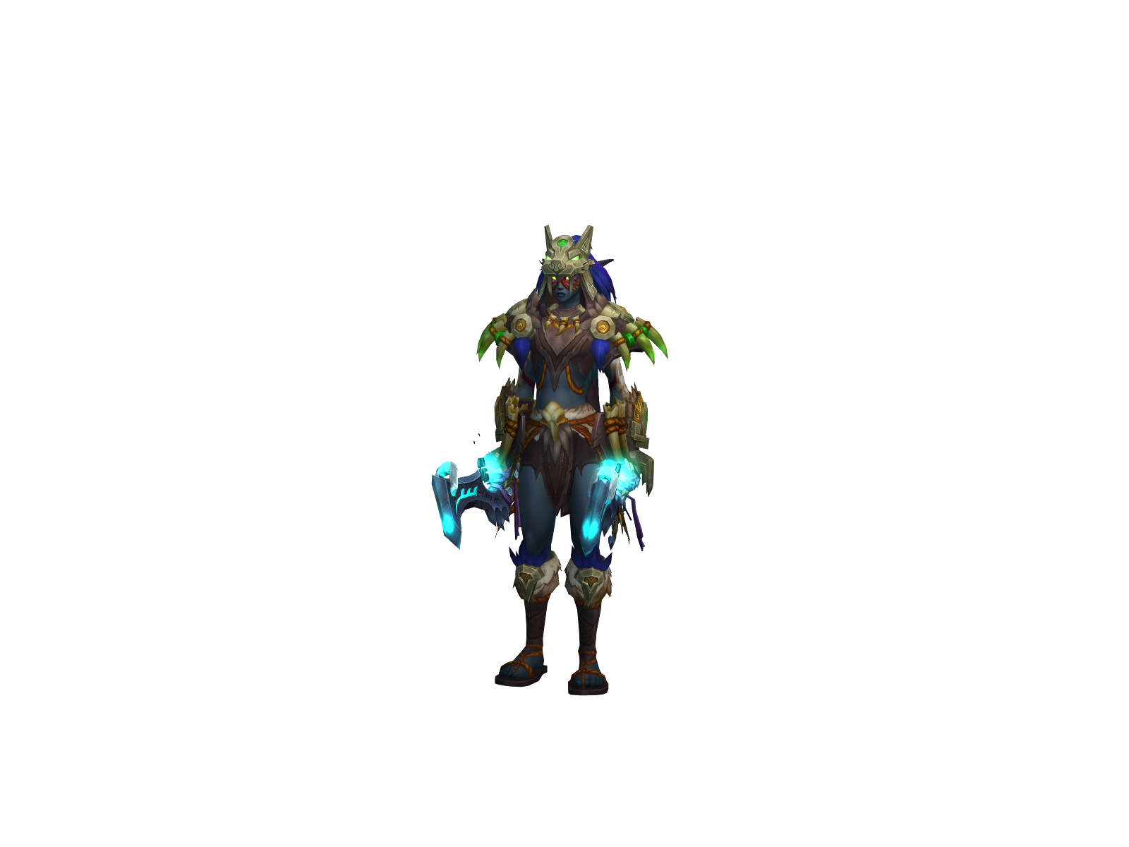 Unphased 3D character render