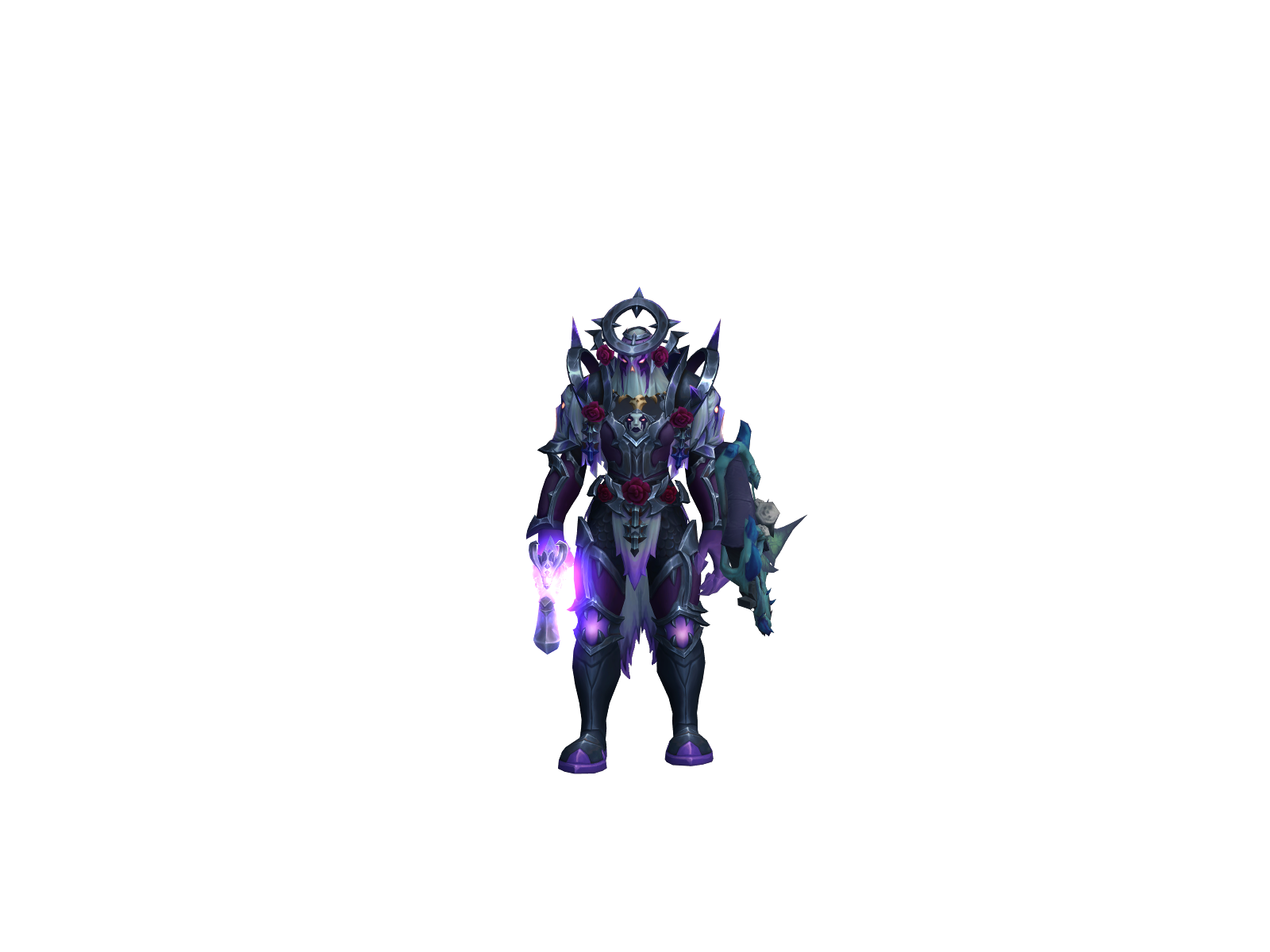 Bloo 3D character render