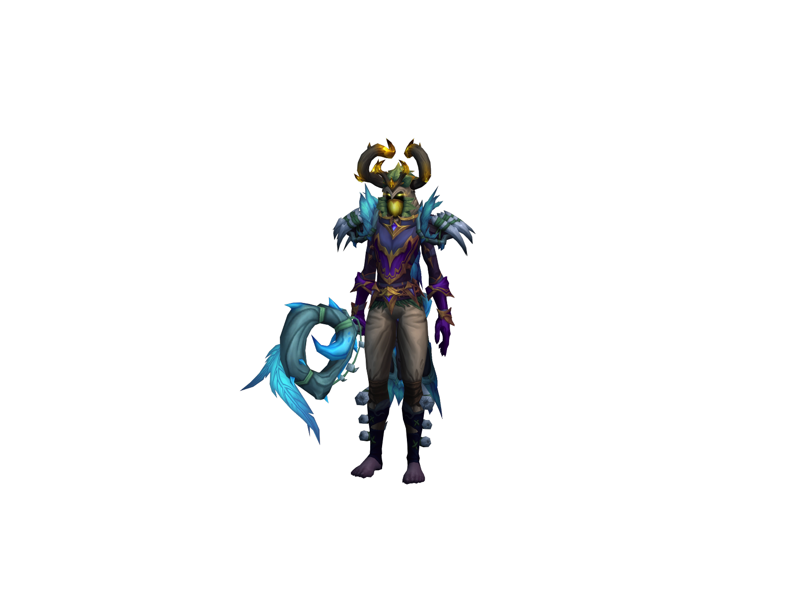 Pussman 3D character render