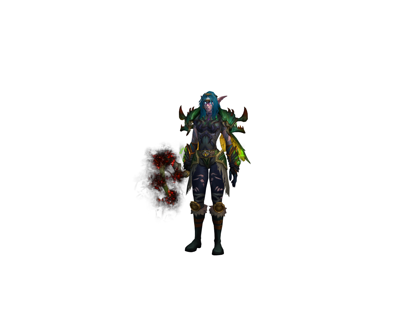 Dendar 3D character render
