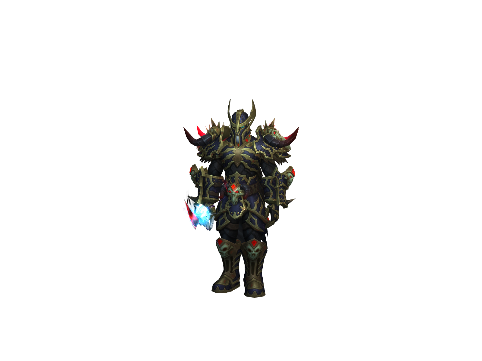 Caeruleus 3D character render