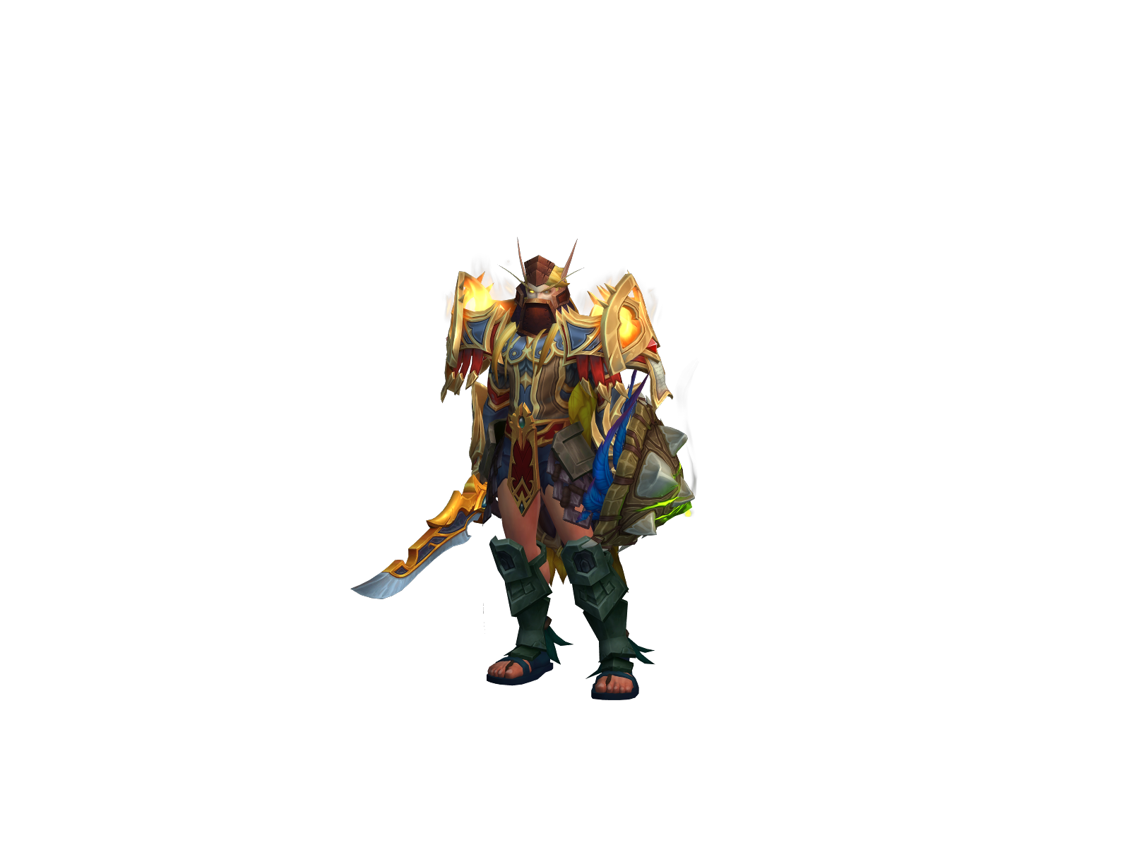 Yellowranger character render