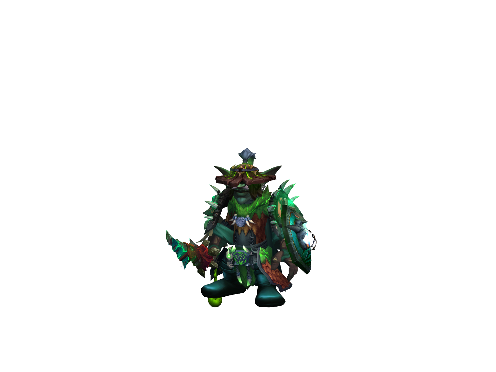 Prõc 3D character render