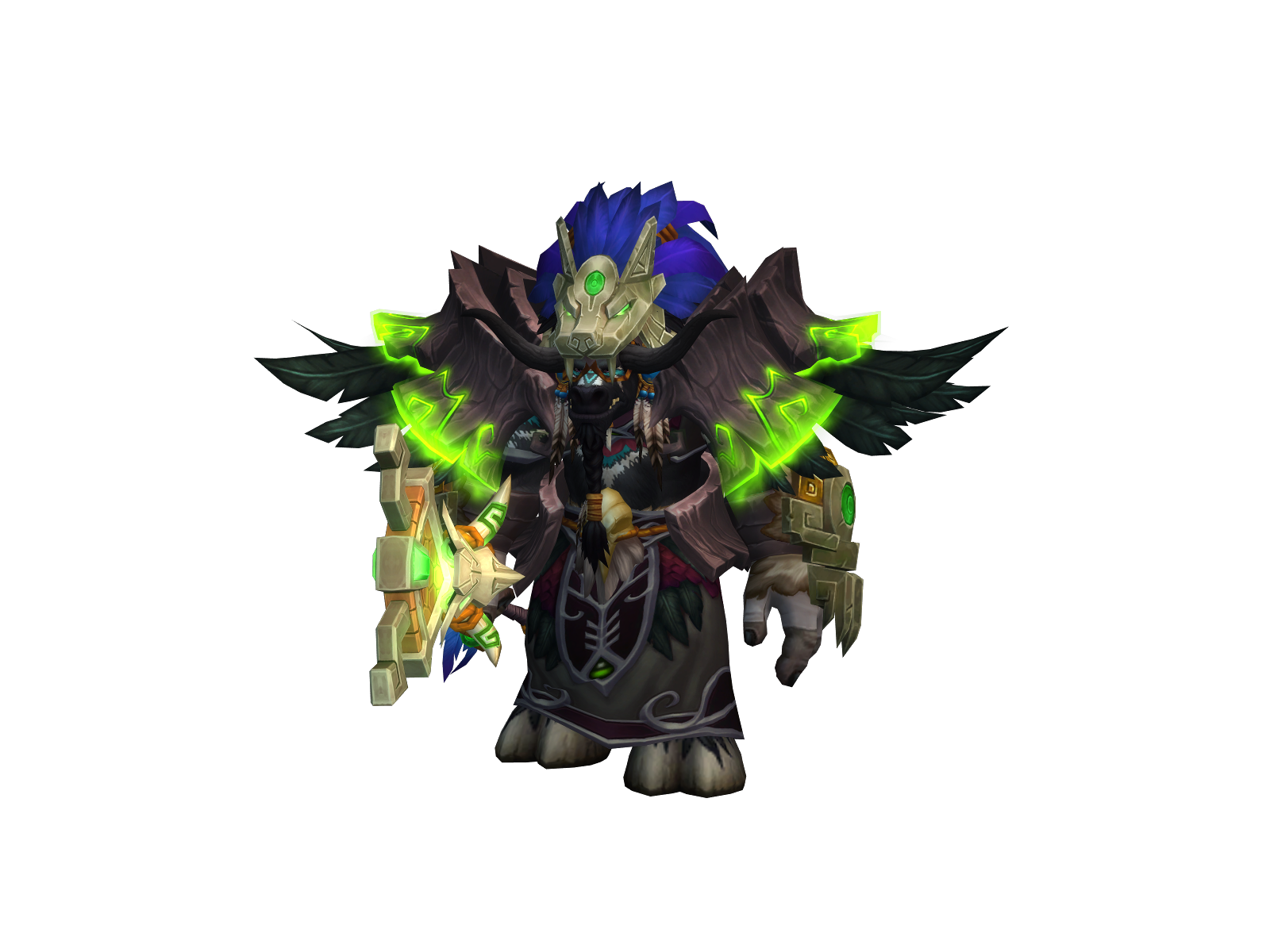 Rahken 3D character render
