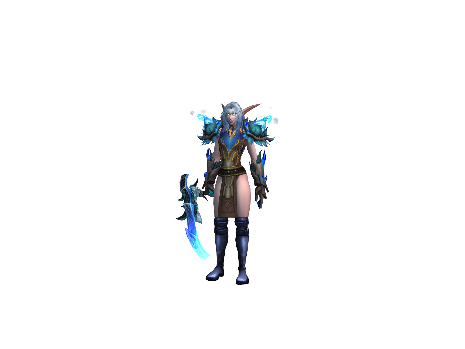Aurooke 3D character render