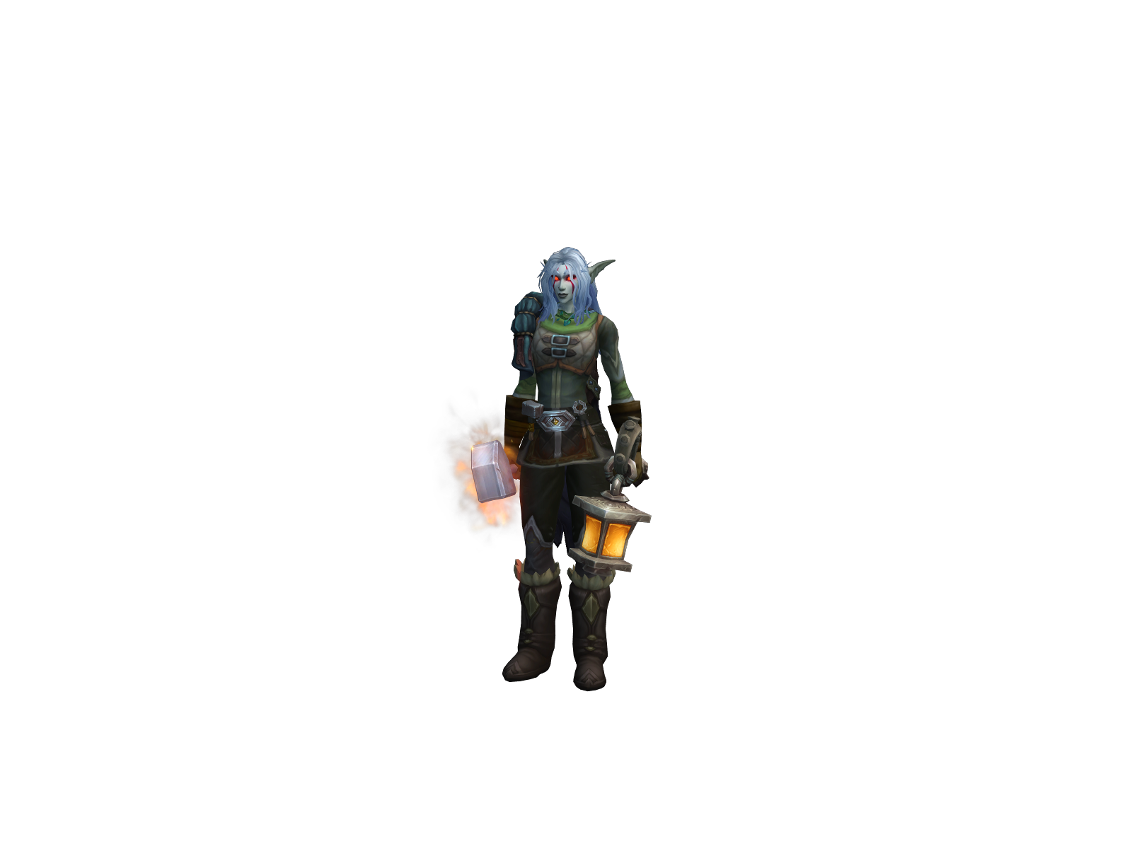 Selila 3D character render