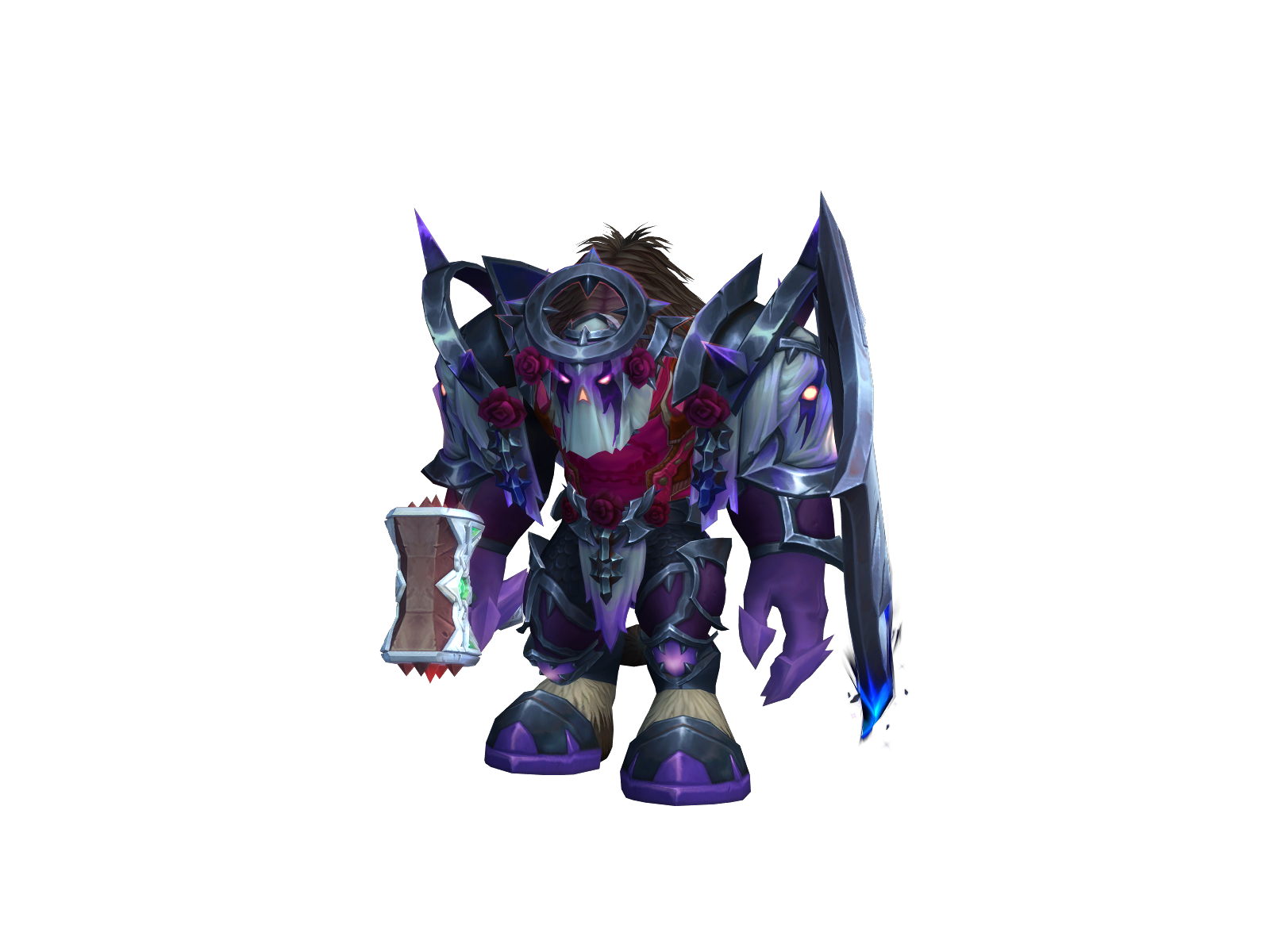 Nitroblazing 3D character render