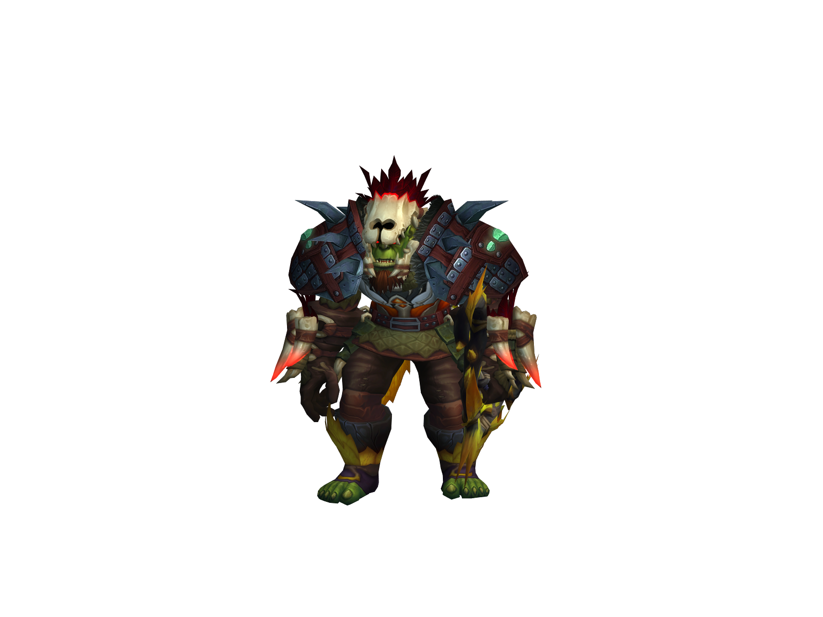 Barlow 3D character render