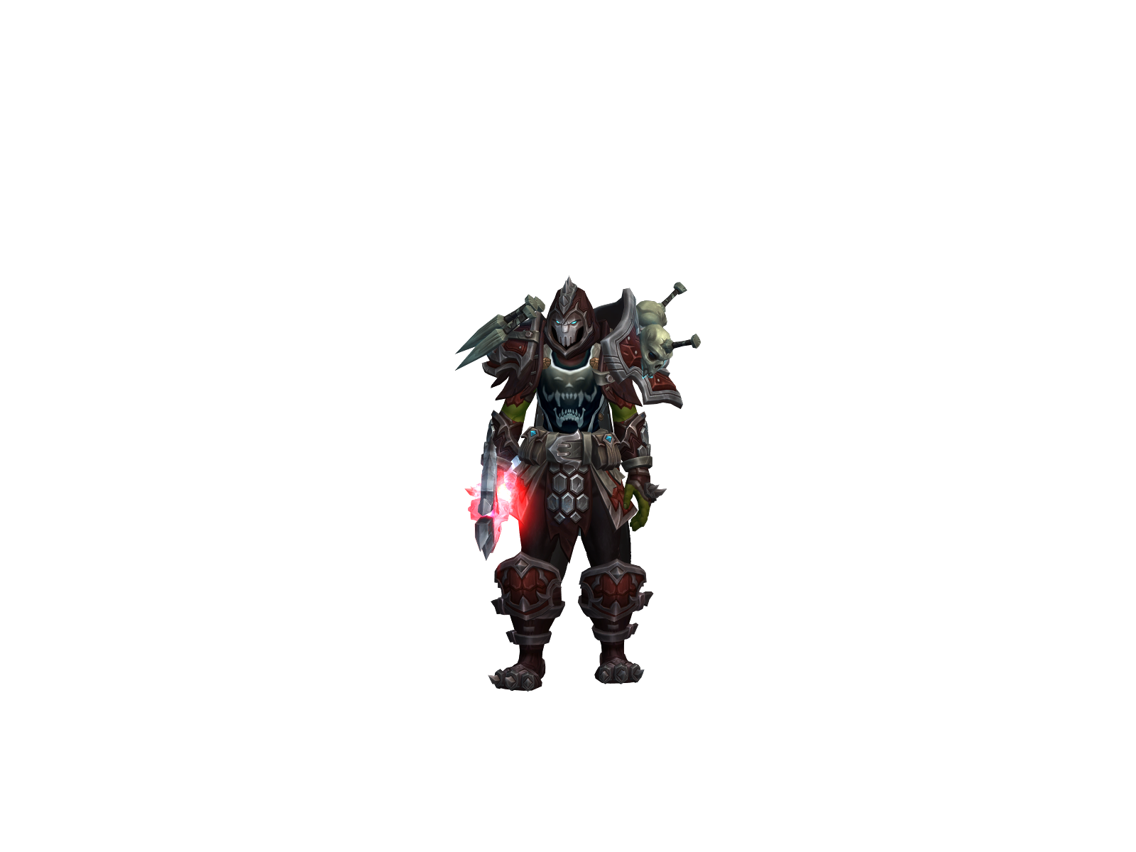 Chicknwaffle 3D character render