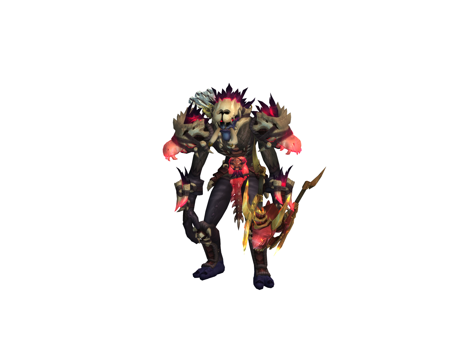 Mojomon 3D character render