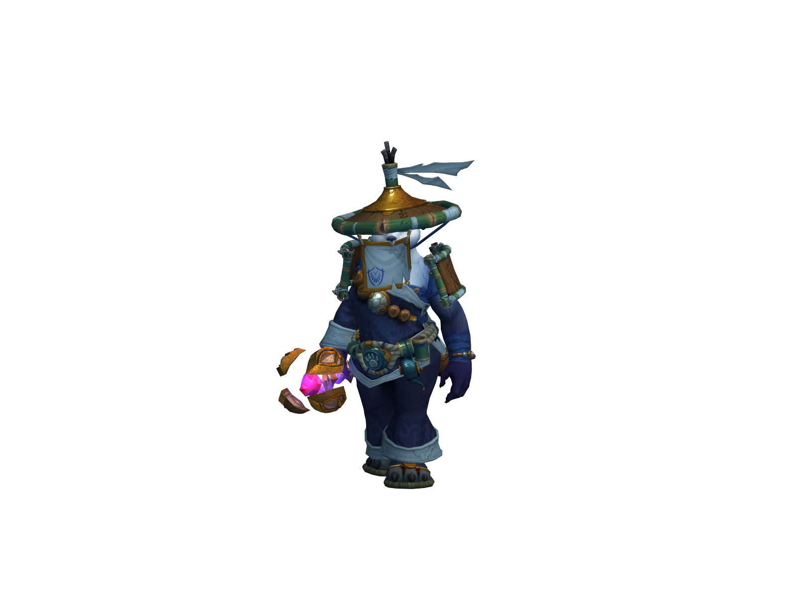 Pandaivy 3D character render