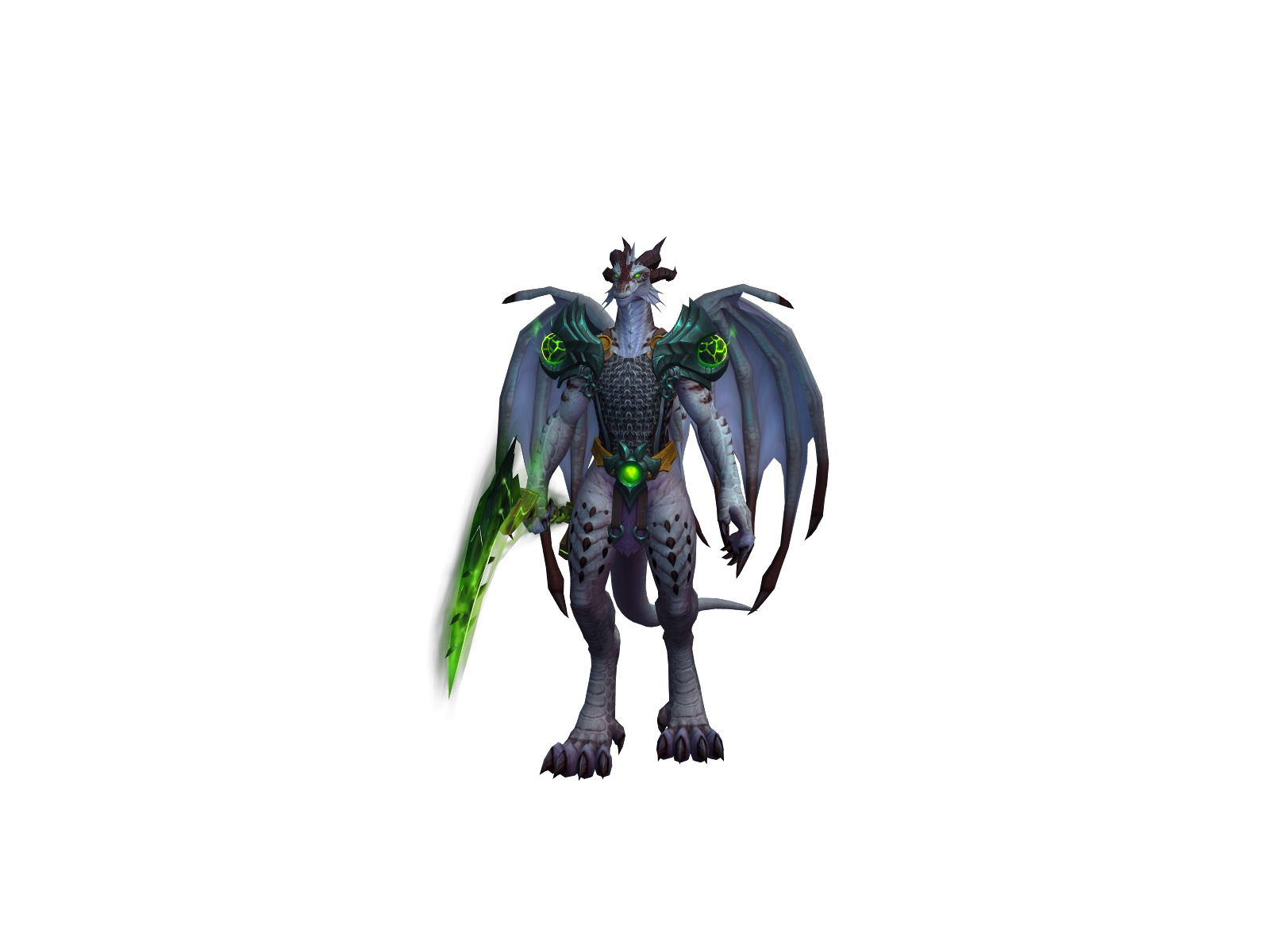 Duality 3D character render