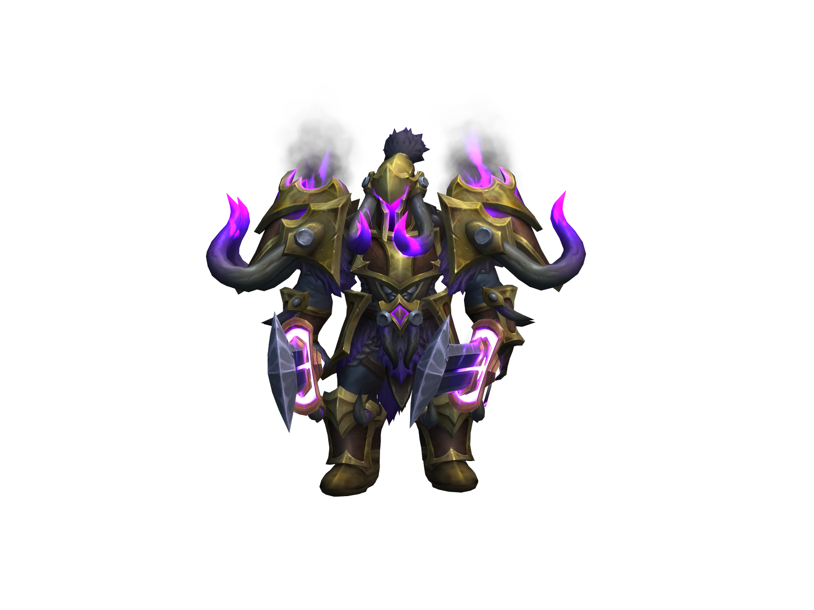 Traumatized 3D character render