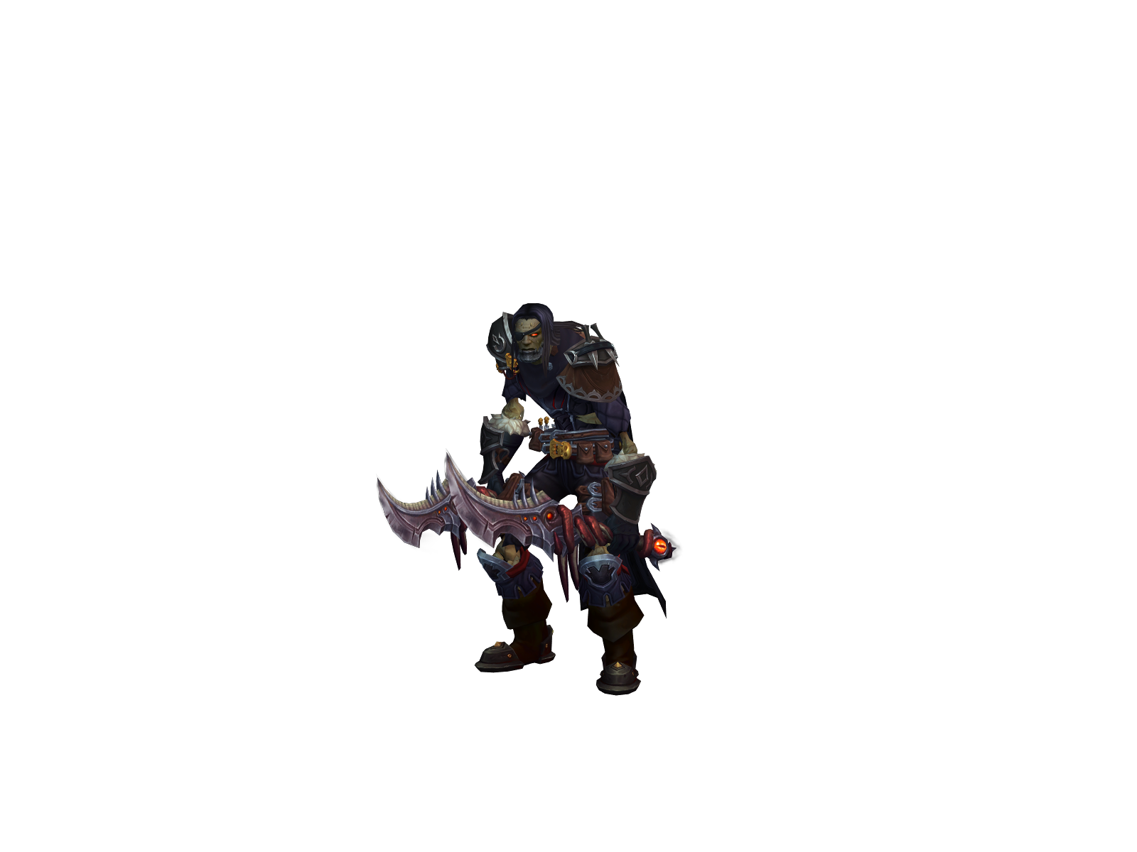 Tonathul 3D character render